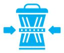 Waste reduction icon