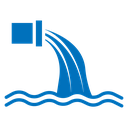 Waste water icon