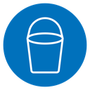 Water bucket icon