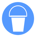 Water bucket icon