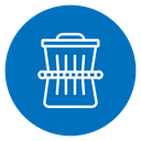 Water Filter Purifier Color Filled icon