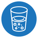Water glass icon