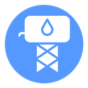 Water tank icon
