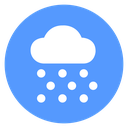 Weather Hail Cloud icon