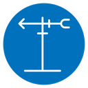 Weather vane Color Filled icon