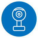 Webcam Color Filled icon