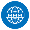 Website globe icon