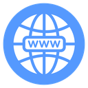 Website Globe icon