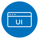 Website UI design icon