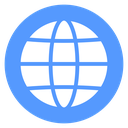 Website Color Filled icon