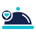 Wedding dinner icon