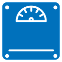 Weight scale icon