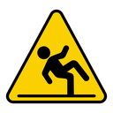 Wet Floor sign 2 icon