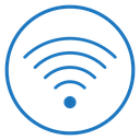 Wifi Signal Circle icon