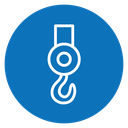 Winch hook icon