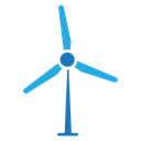 Wind turbine icon