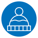 Winter hat icon