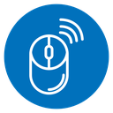 Wireless mouse icon