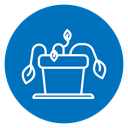 Withered plant icon