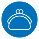 Woman purse icon