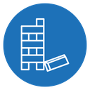 Wooden block icon
