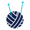 Wool ball icon