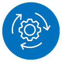 Workflow process icon