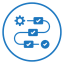 Workflow process icon