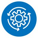 Workflow process icon