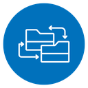 Workflow Process Color Filled icon