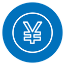 Yen Color Filled icon