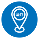 You are Here Pointer icon
