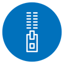 Zipper tool icon