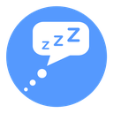 Zzz Color Filled icon