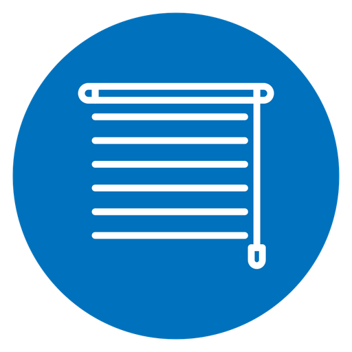 Blinds Pull Cord color filled icon