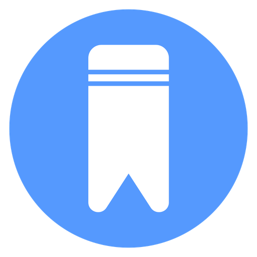 Bookmark color filled icon