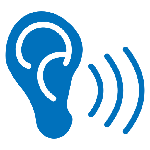Listening (2) color filled icon