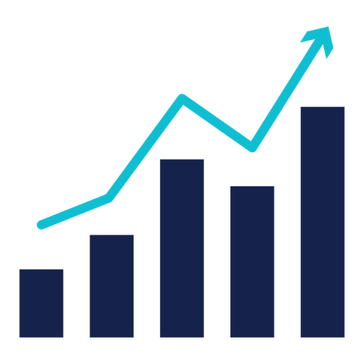 Stagflation color filled icon