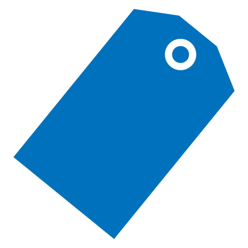 Tag color filled icon