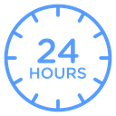24 Hours Clock icon