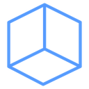 3D Isometric Cube icon