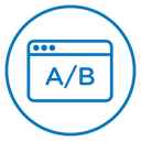 A B test icon