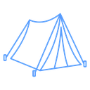 A-Frame Camping Tent icon