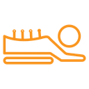 Acupuncture therapy icon