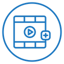 Add video icon