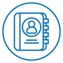 Address book icon