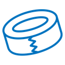 Adhesive tape icon