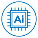 AI chip icon