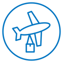 Air delivery icon
