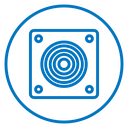 Air exhauster icon